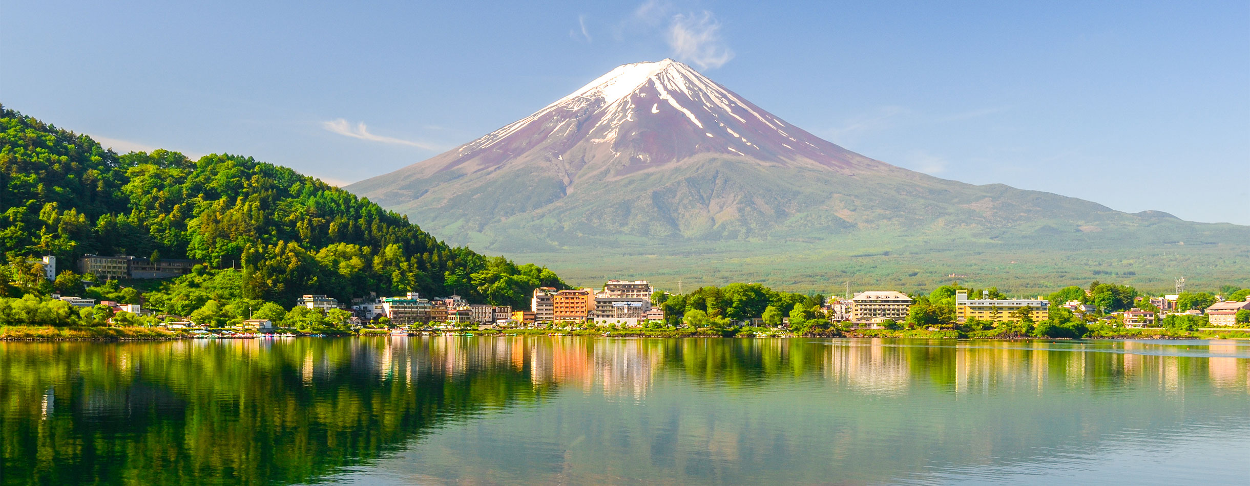 Views of Mount Fuji, Japan