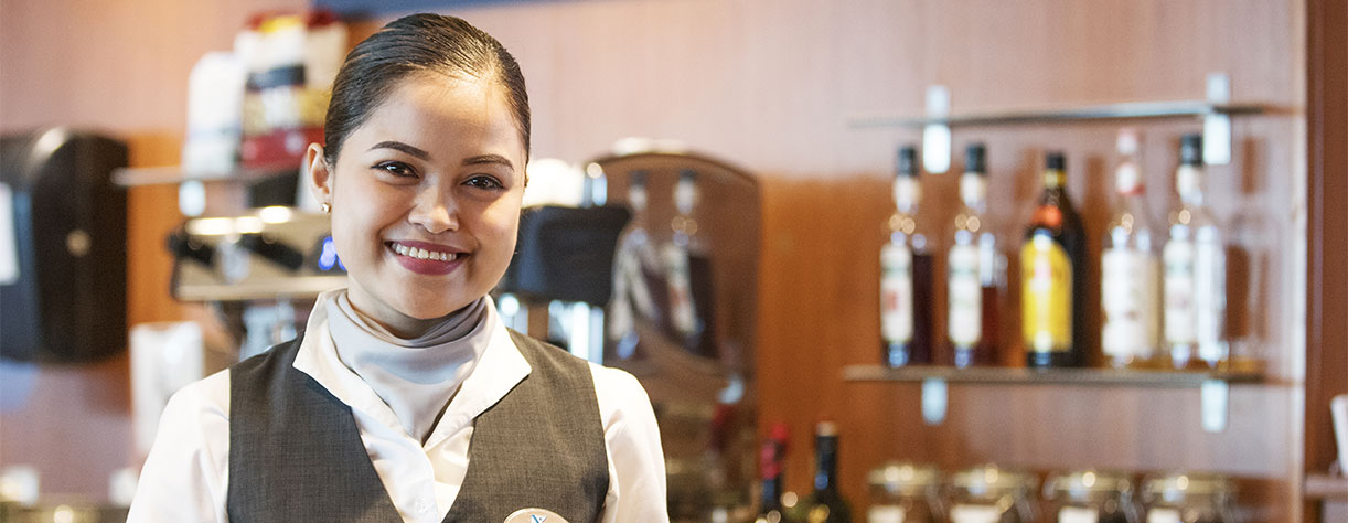 Marih Jui Bugto, Assistant Barkeeper Marih Jui Bugto, Assistant Barkeeper