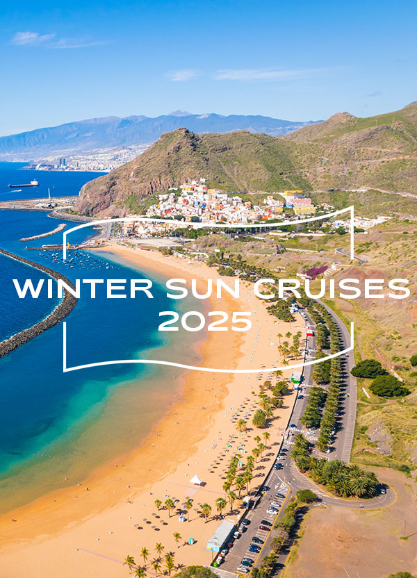 Sunny beach in Tenerife, Canary Islands