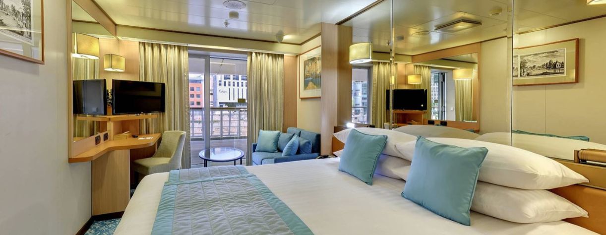 Terrace Cabin on Fred. Olsen’s Borealis cruise ship