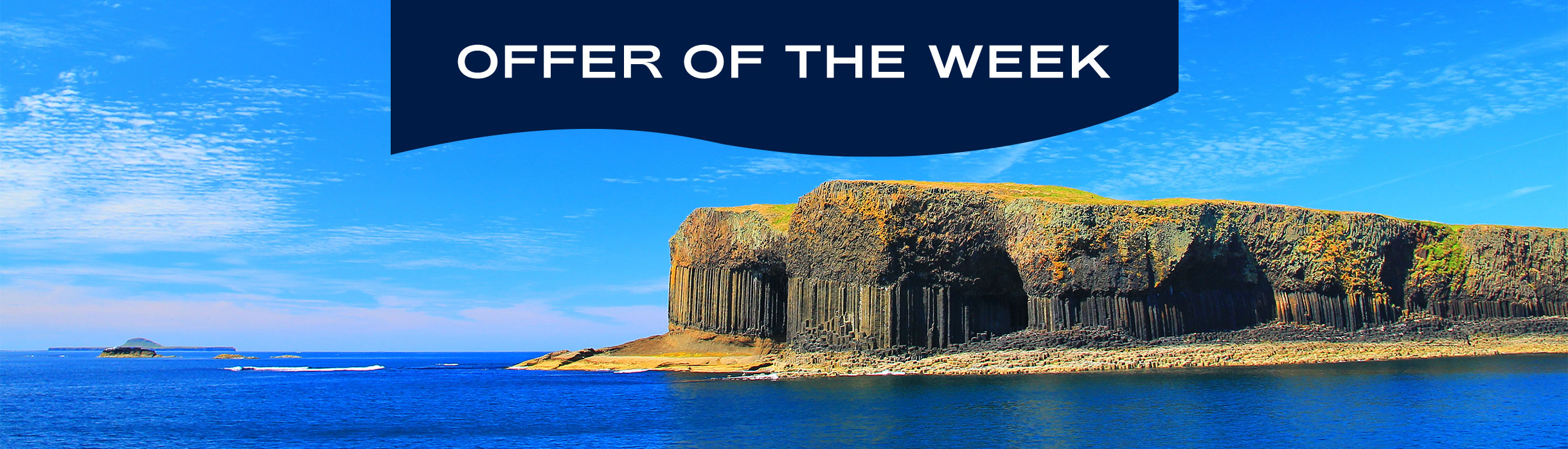 Scenic Views Fingals cave, Scotland
