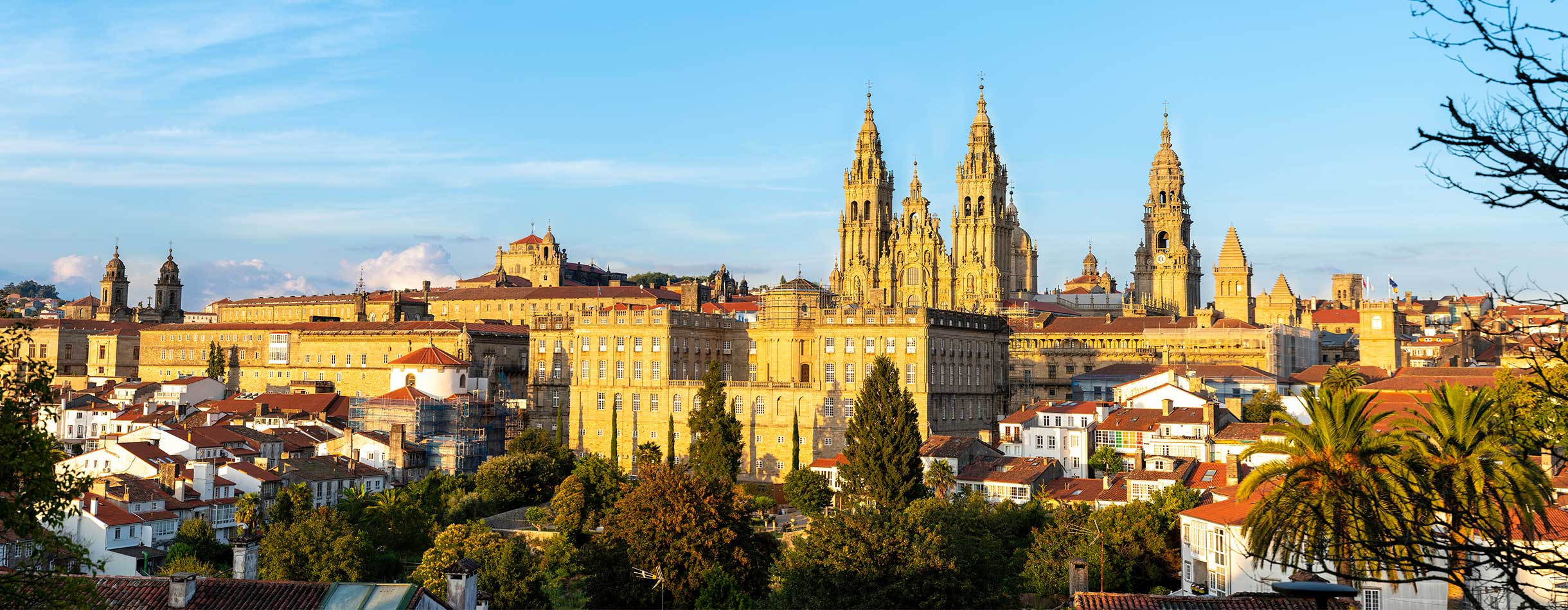 Santiago de Compostela; La Coruna in Spain