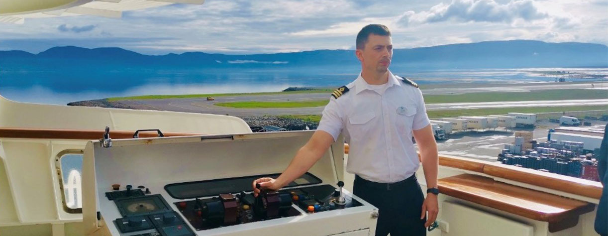Safety Officer Euan Ross