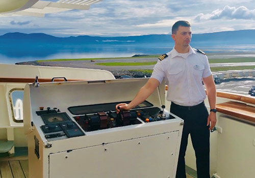 Safety Officer Euan Ross