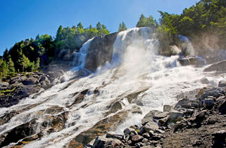 Furebergsfossen waterfall, Norway