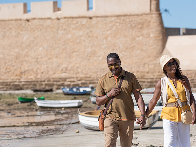 Guests exploring Cadiz, Spain