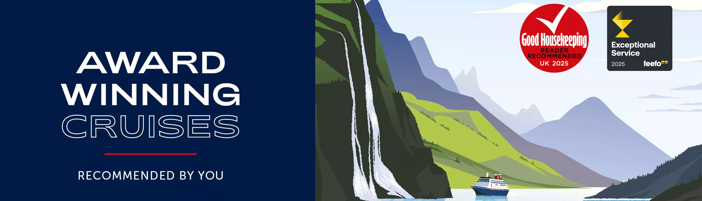 Cruise to the Norwegian Fjords with Fred. Olsen Cruises Lines