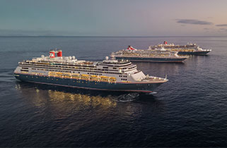 Fred. Olsen fleet in Funchal