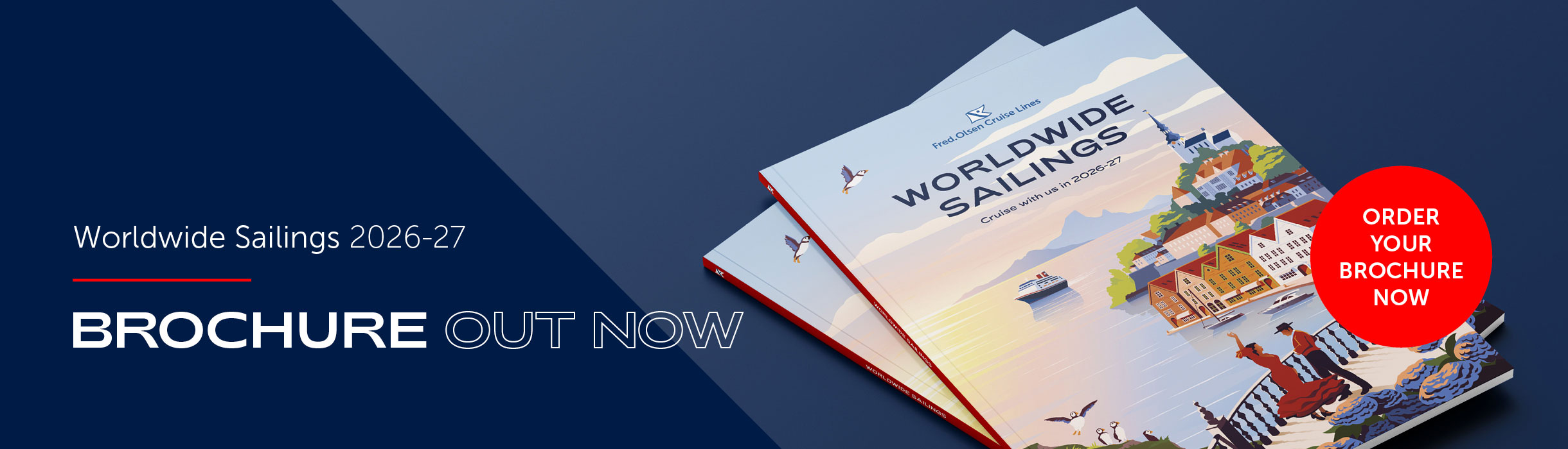 Fred. Olsen Cruise Lines Worldwide Sailings for 2026/27