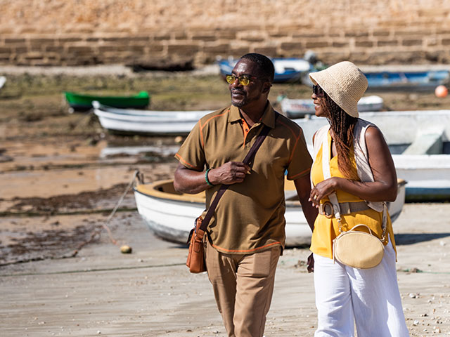 Guests ashore in Cadiz, Spain