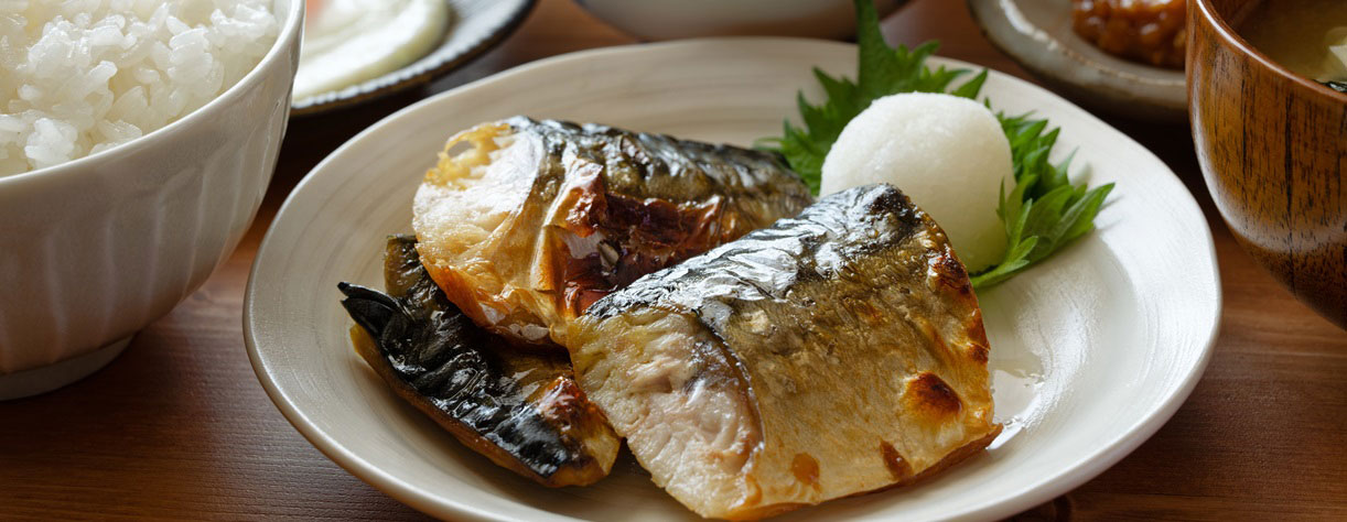 Traditional Japanese cuisine on a table Traditional Japanese cuisine on a table