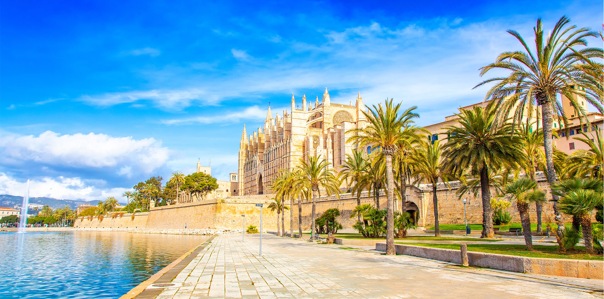 Gothic Cathedral in Palma, Spain