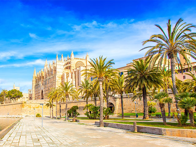 Gothic Cathedral in Palma, Spain