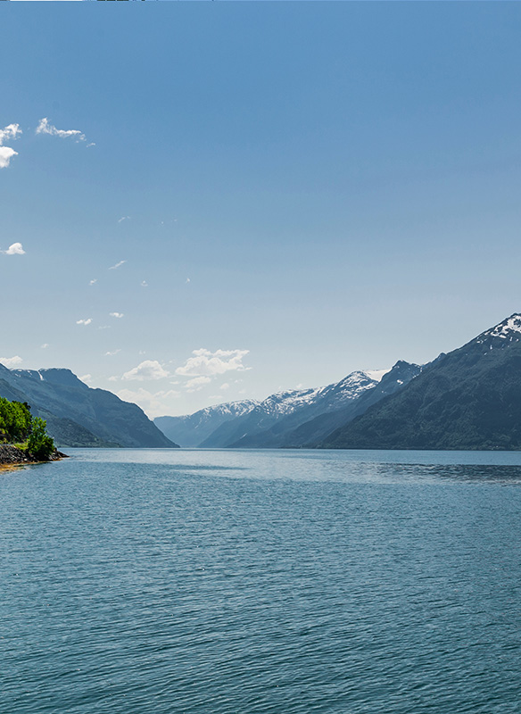 Views of Hardangerfjord, Norway