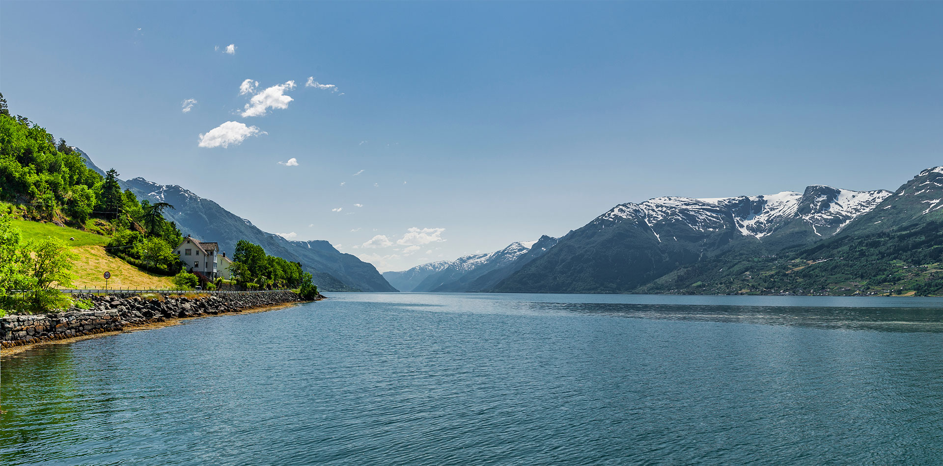 Views of Hardangerfjord, Norway