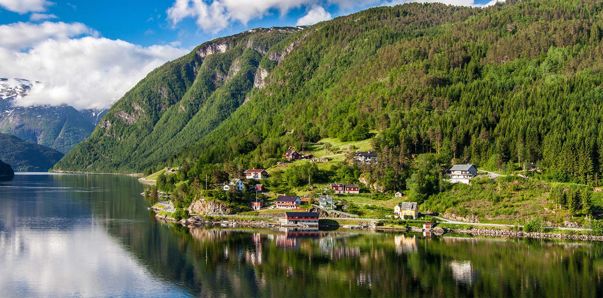 Stunning views of Ulvik, Norway