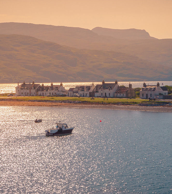 Views of Ullapool, Scotland