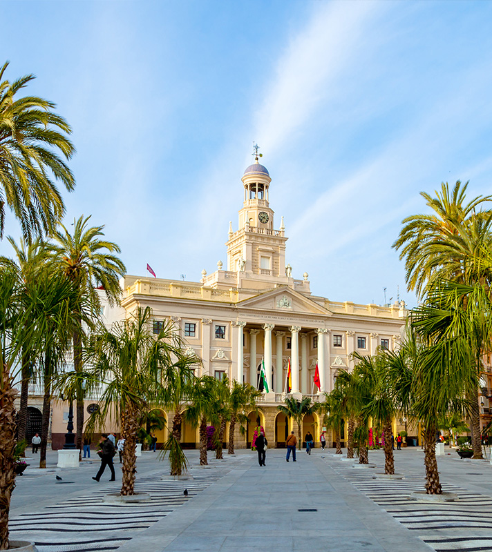 City hall of Cadiz, Spain 