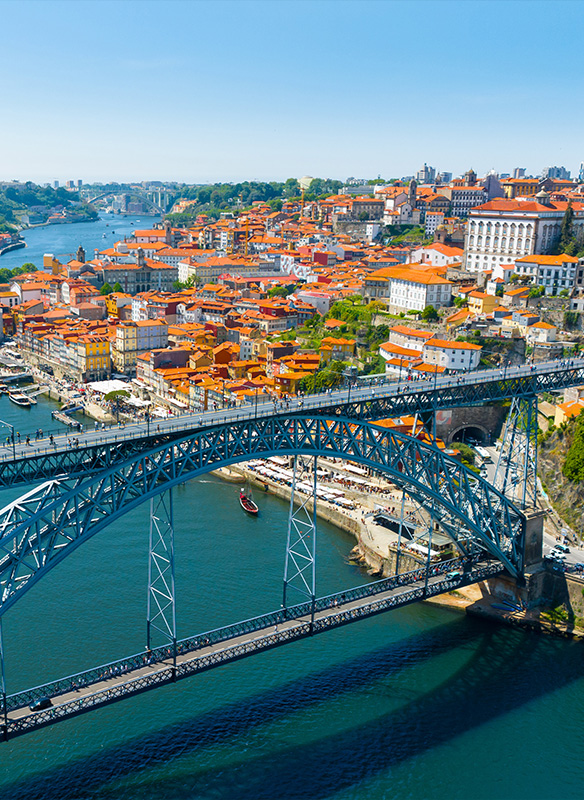 Bridge in Porto, River Duoro, Portugal