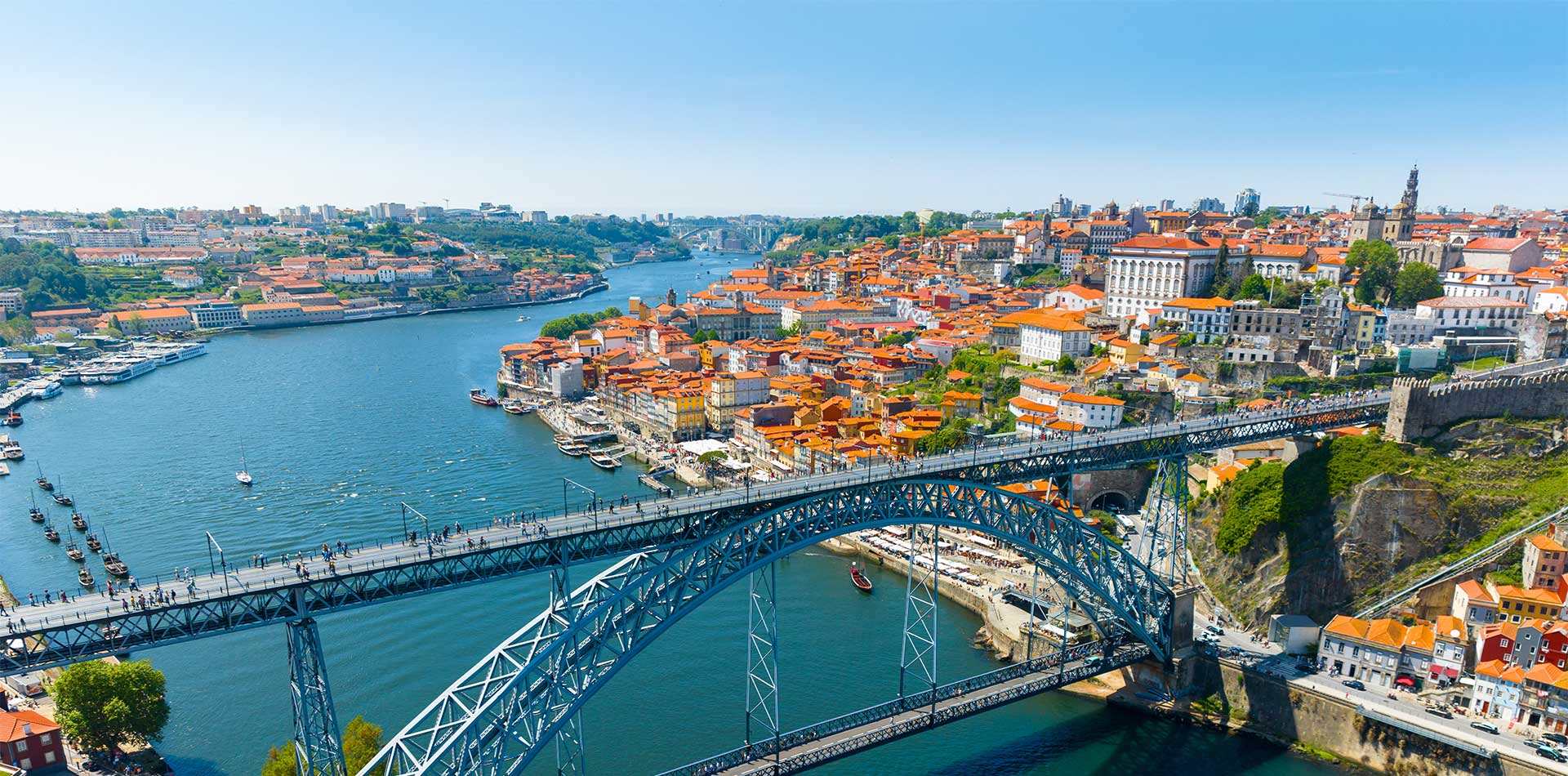 Bridge in Porto, River Duoro, Portugal