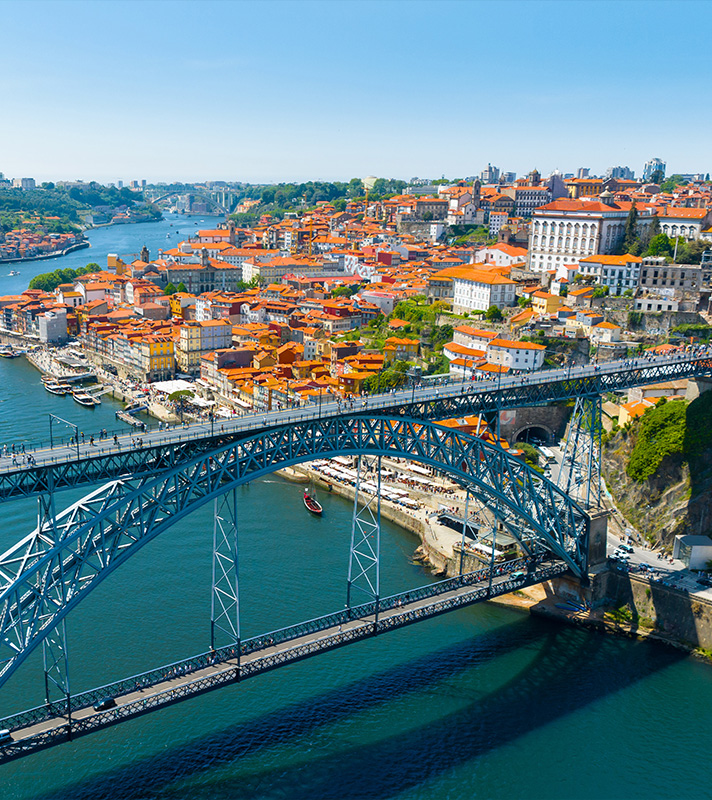 Bridge in Porto, River Duoro, Portugal