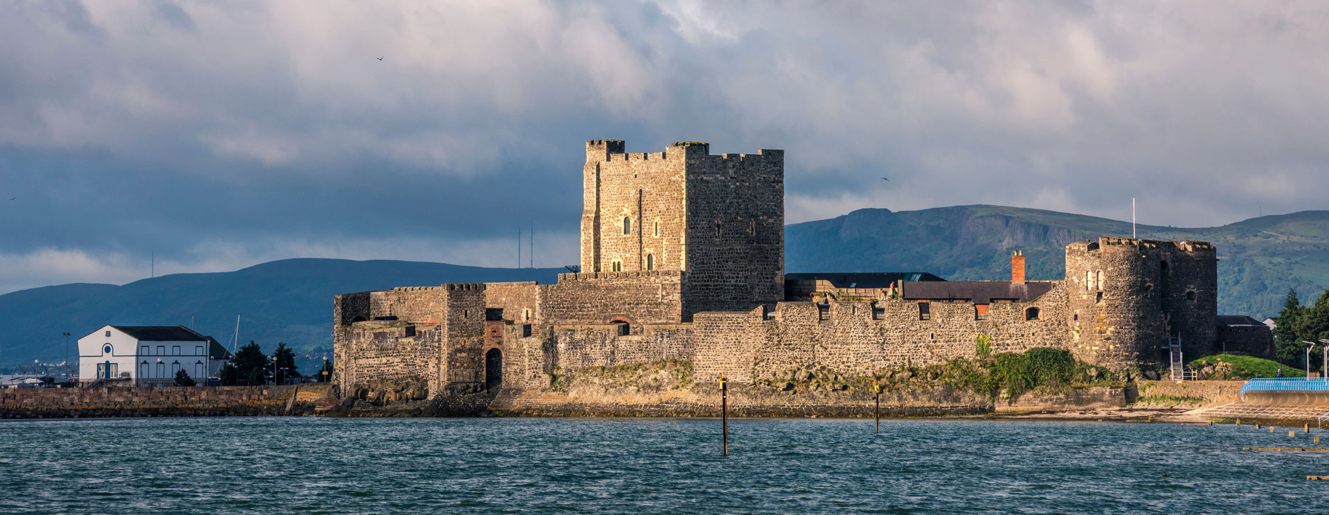 Carrickfergus Castle, Belfast Lough, Northern Ireland