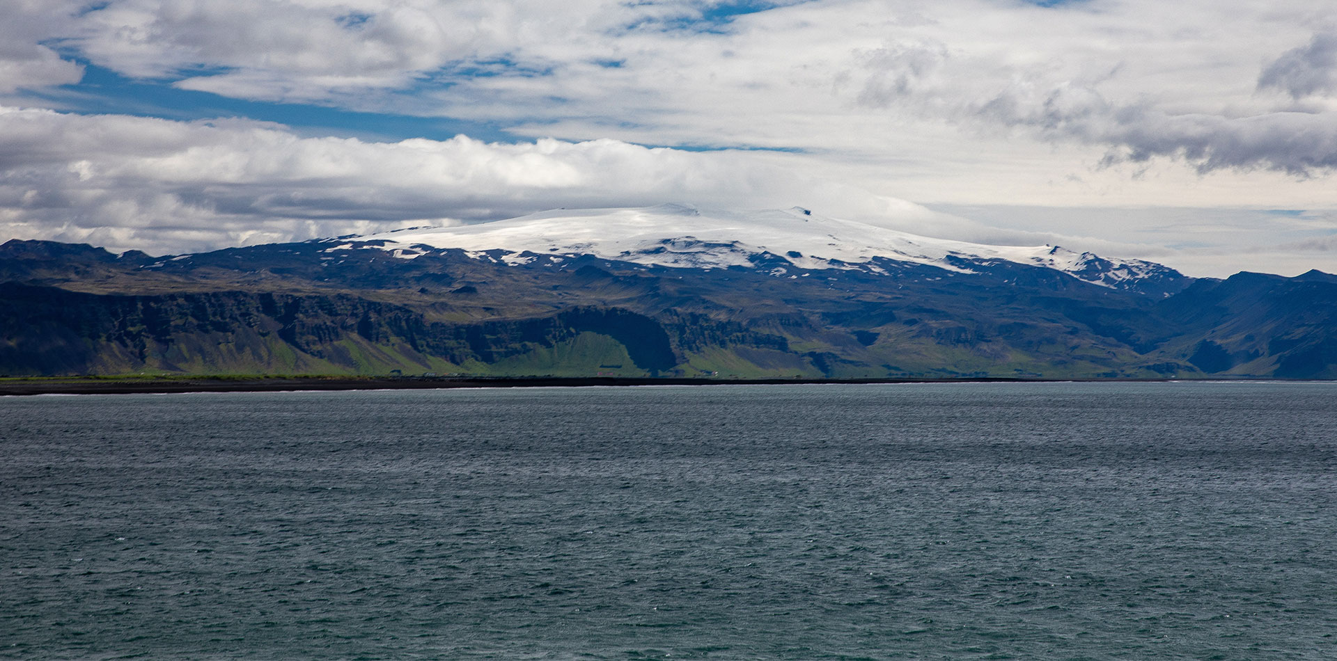 Eyjafjallajökull from sea