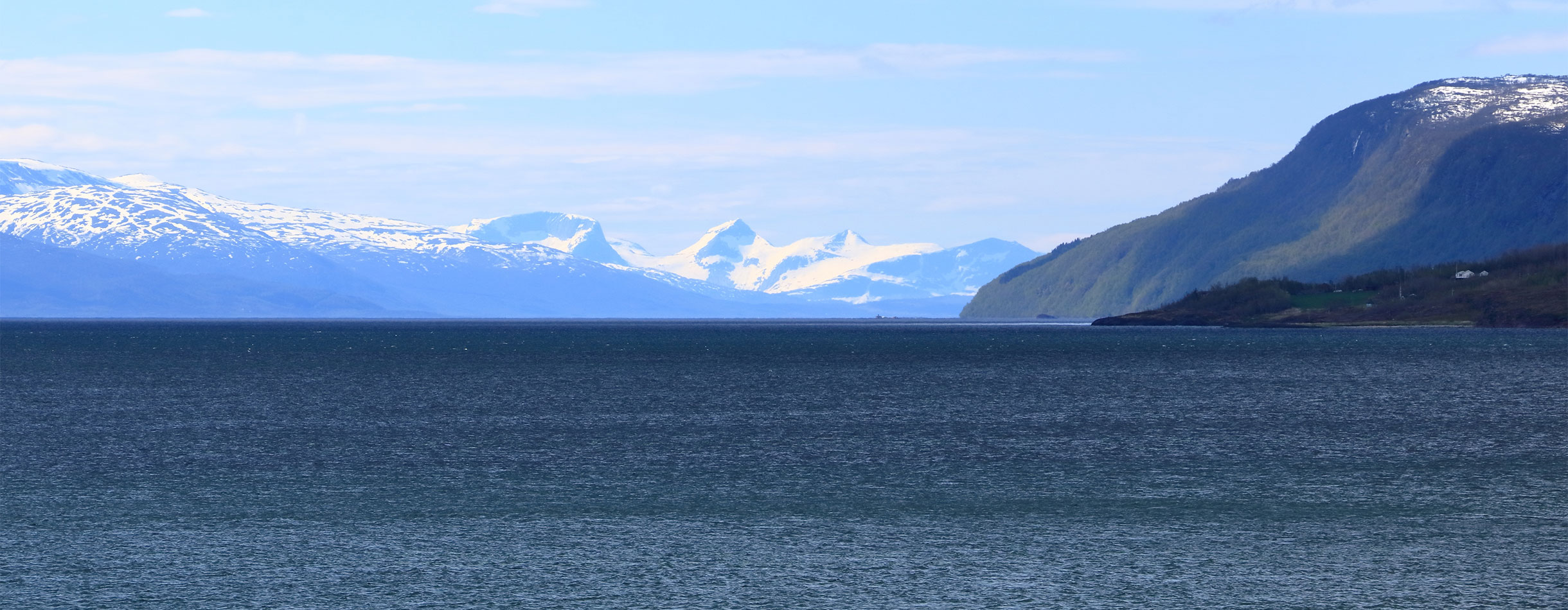 Views of Ofotfjord, Norway 