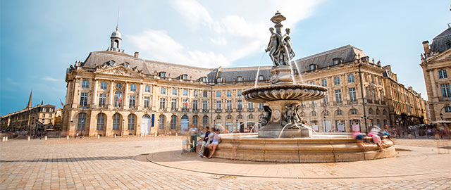 Place de bourse, Bordeaux, France
