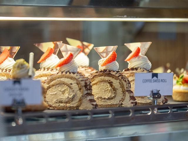 Cakes in the Bookmark Cafe, Bolette