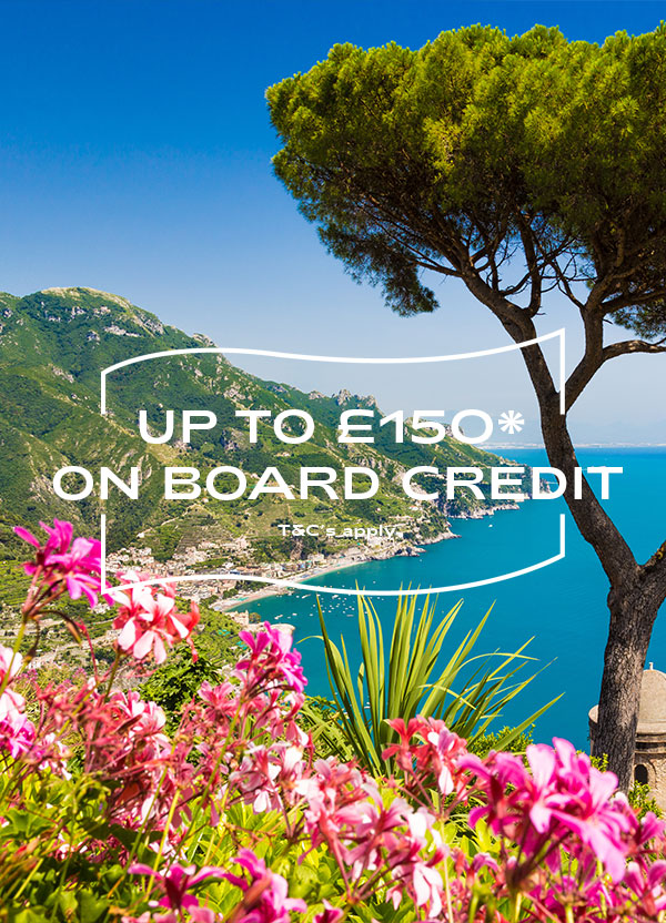 Beautiful views of the Amalfi coast, Italy