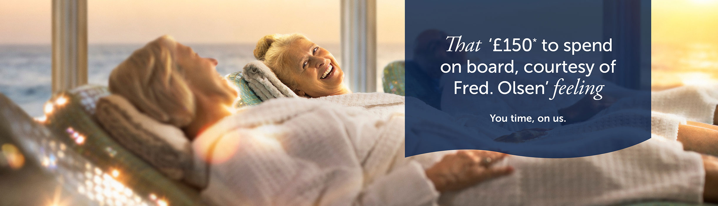 Guests relaxing in the thermal spa on board
