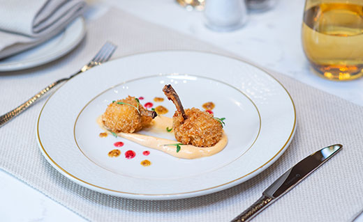 Buttermilk Chicken Lollipops, The Grill, Colours and Tastes