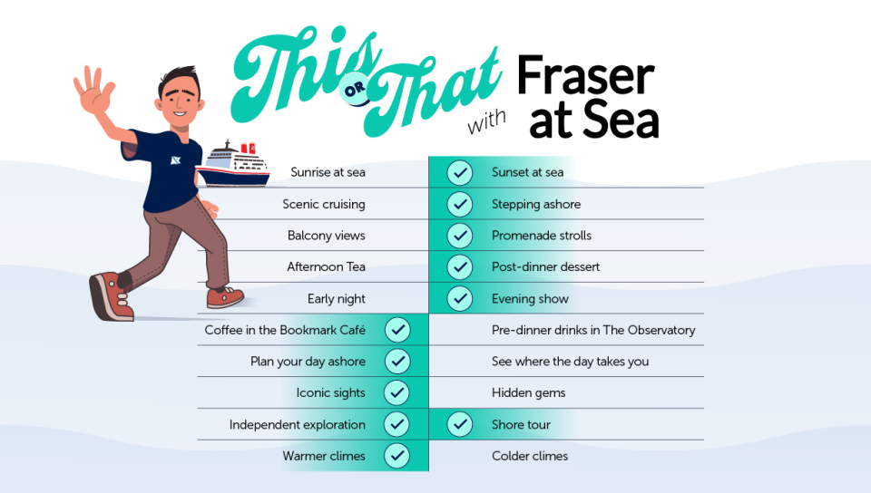 This or That -Fraser at Sea