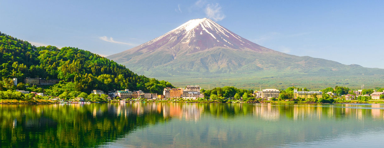 Views of Mount Fuji, Japan