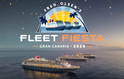 Fred. Olsen Fleet together with logo
