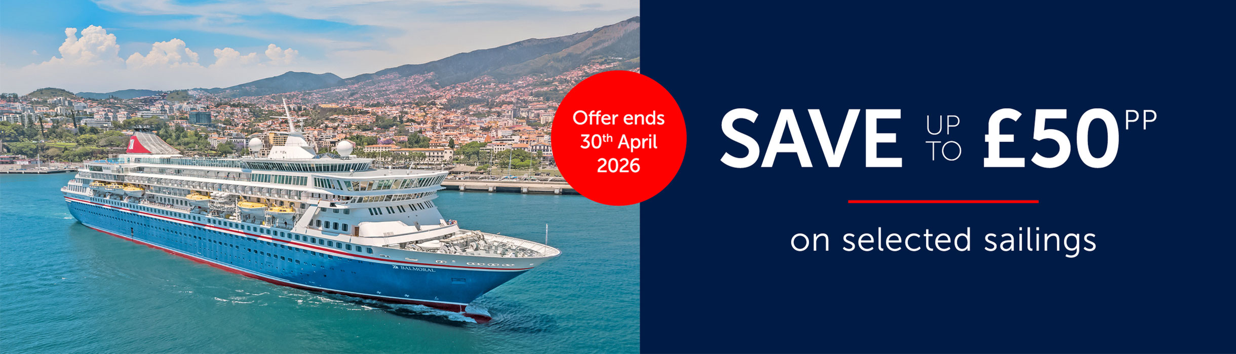 Balmoral in Funchal, Spring Cruise Deals