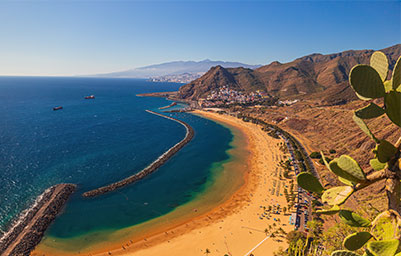 Beach in Tenerife, Canary Islands
