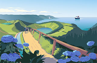 Madeira and Azores Illustration