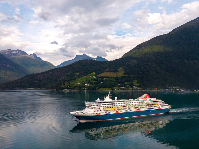 Exterior shot of Balmoral in Norway
