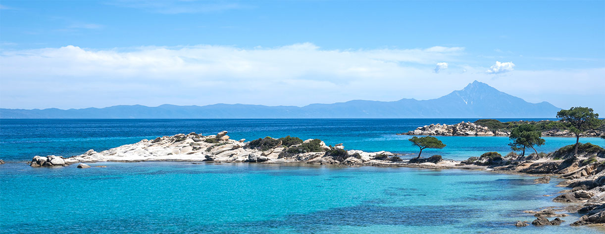 Views of Sithonia coastline