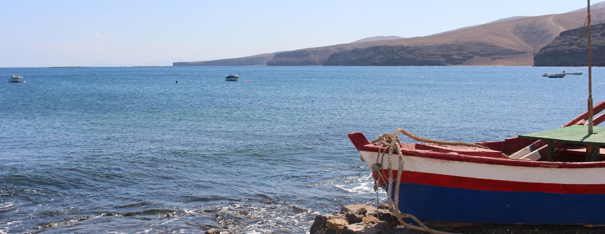 Peaceful Playa Quemada on Lanzarote