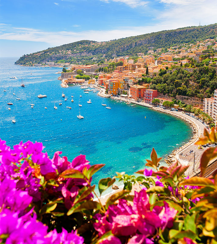 Villefranche sur Mer in French Riviera 