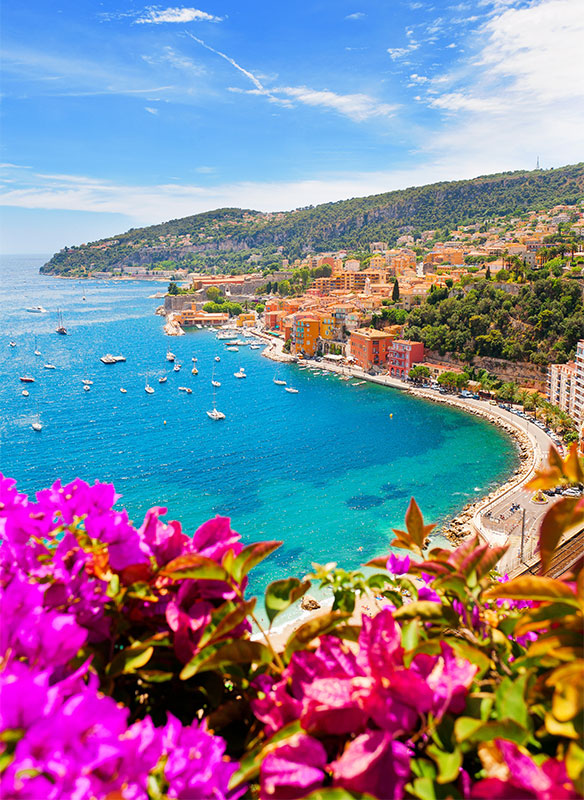 Villefranche sur Mer in French Riviera 