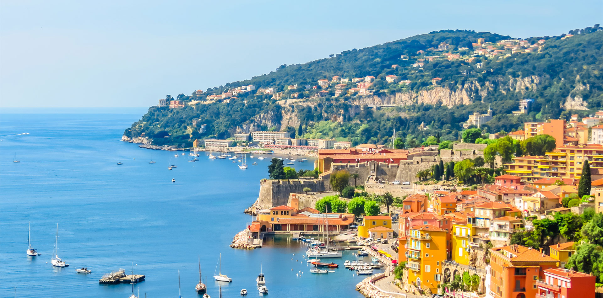 Views of Villefranche-sur-Mer, Cote d'Azur, Villefranche, France
