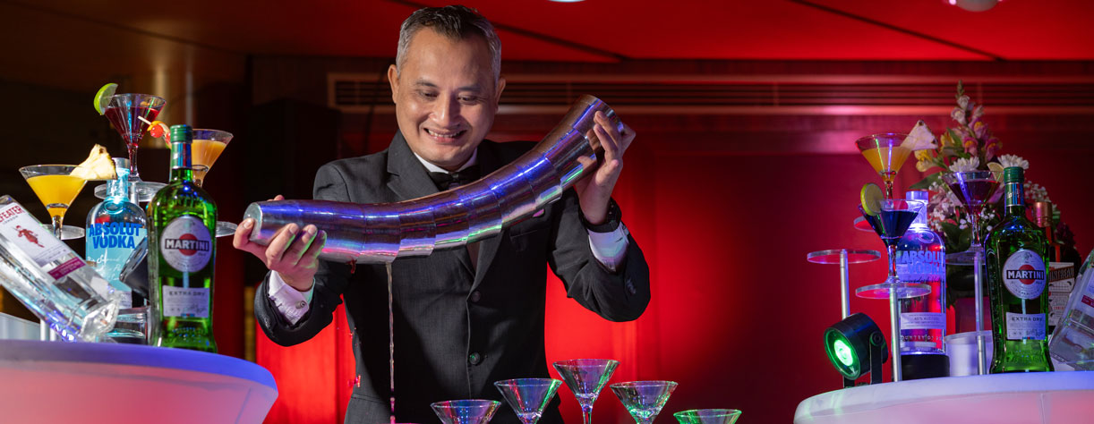 Martini Experience on board