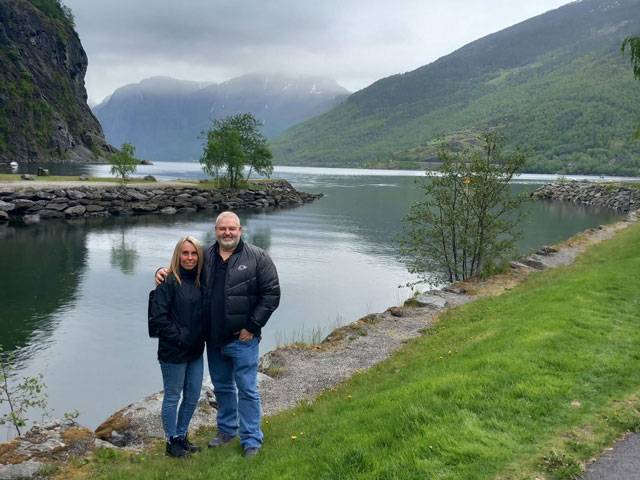 First cruise memories in Norway