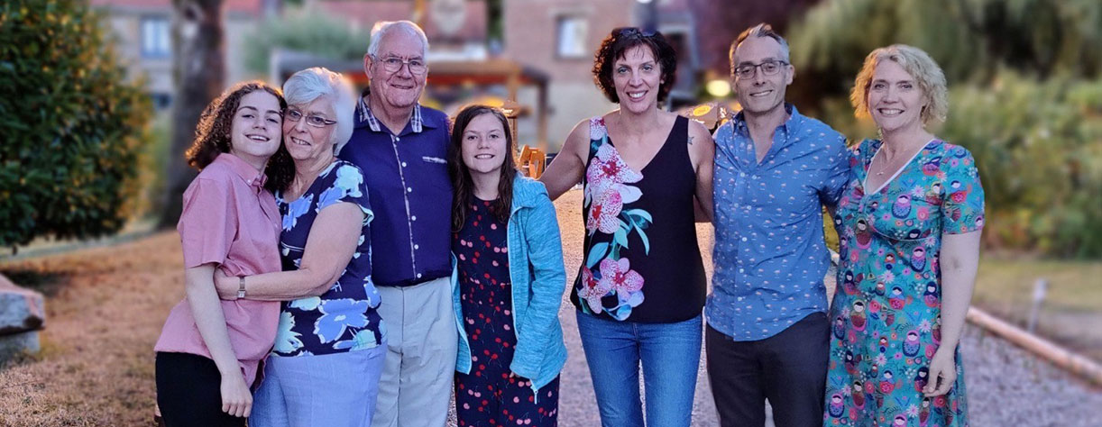 Zoe and family