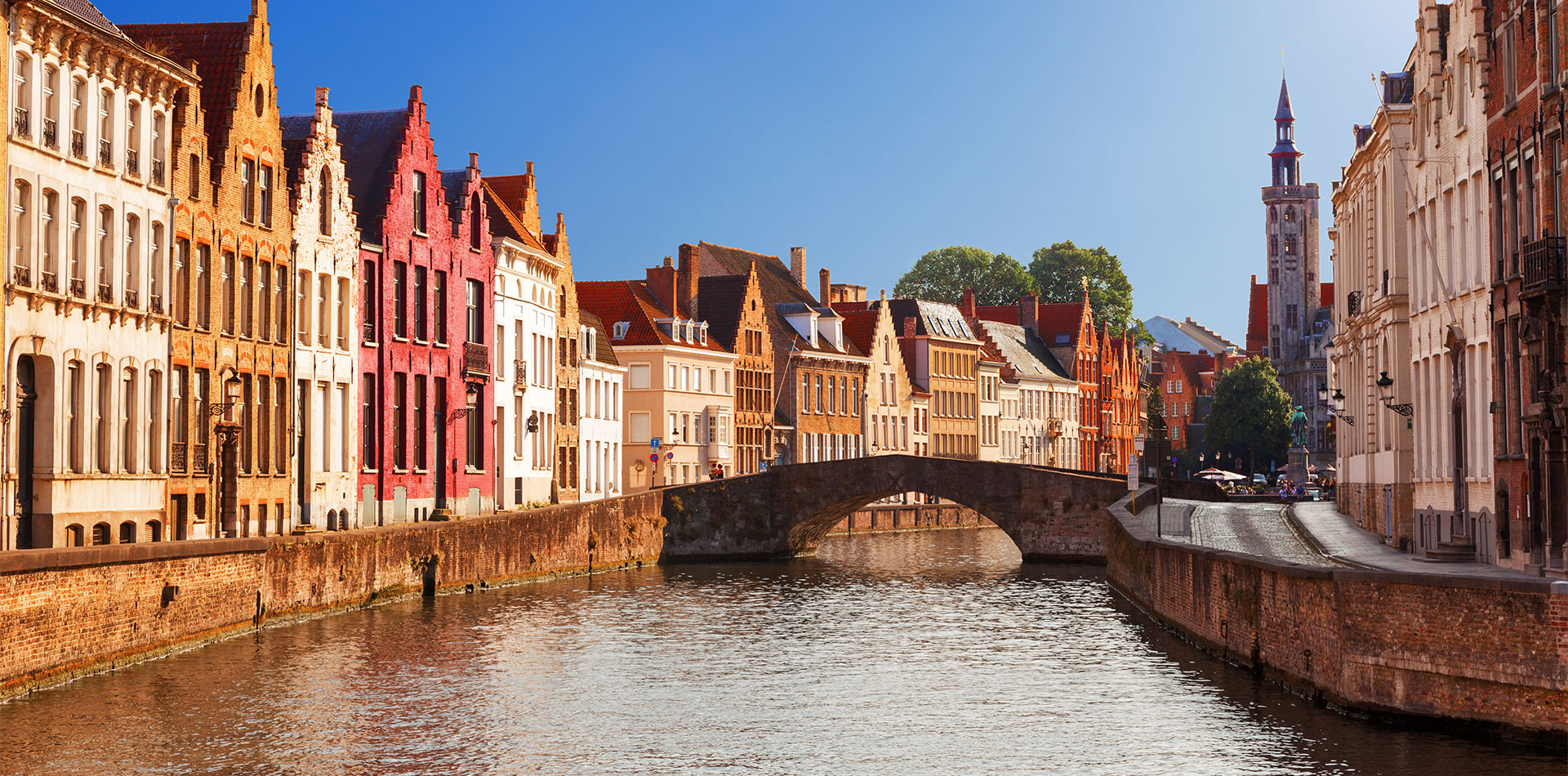Bruges canal in Belgium
