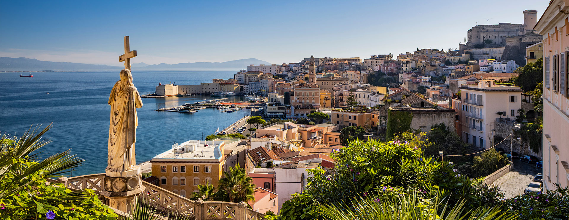 Views of Gaeta in Italy